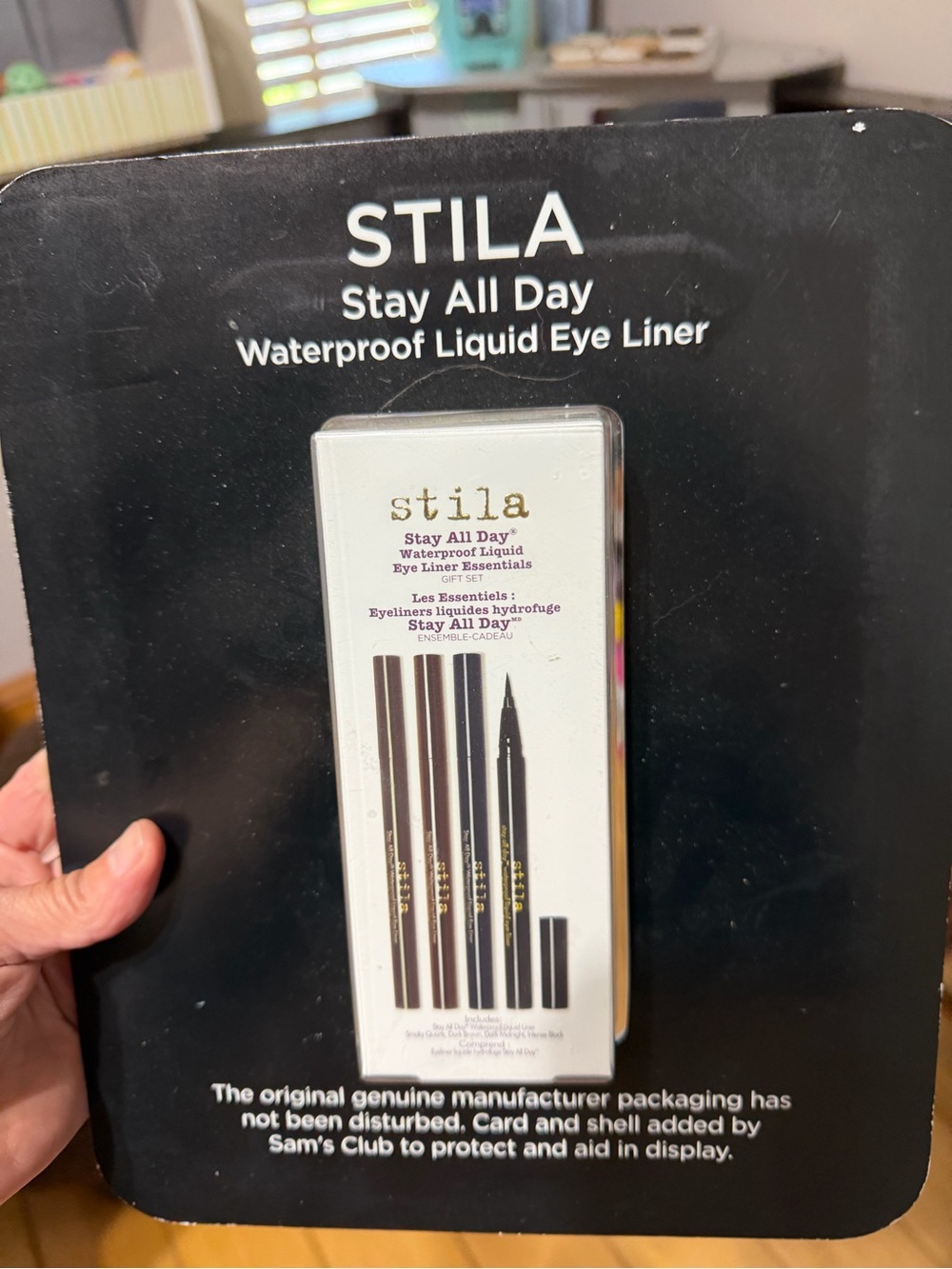 Stila Stay All Day Waterproof Liquid Eyeliner Essentials 4-Pc Set NEW SEALED